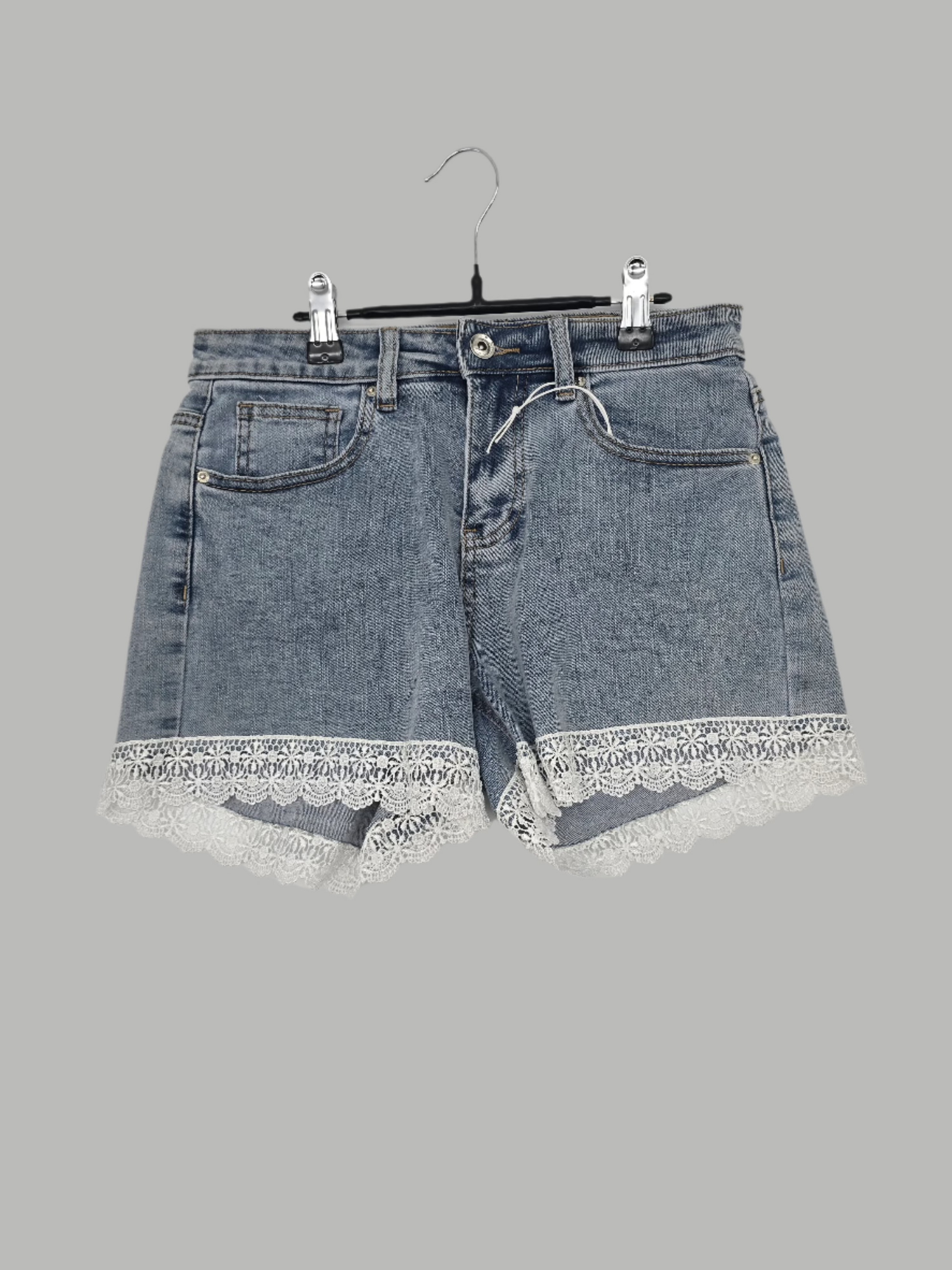 Caro JAX SoftTrace™ Embroidered Hem Shorts