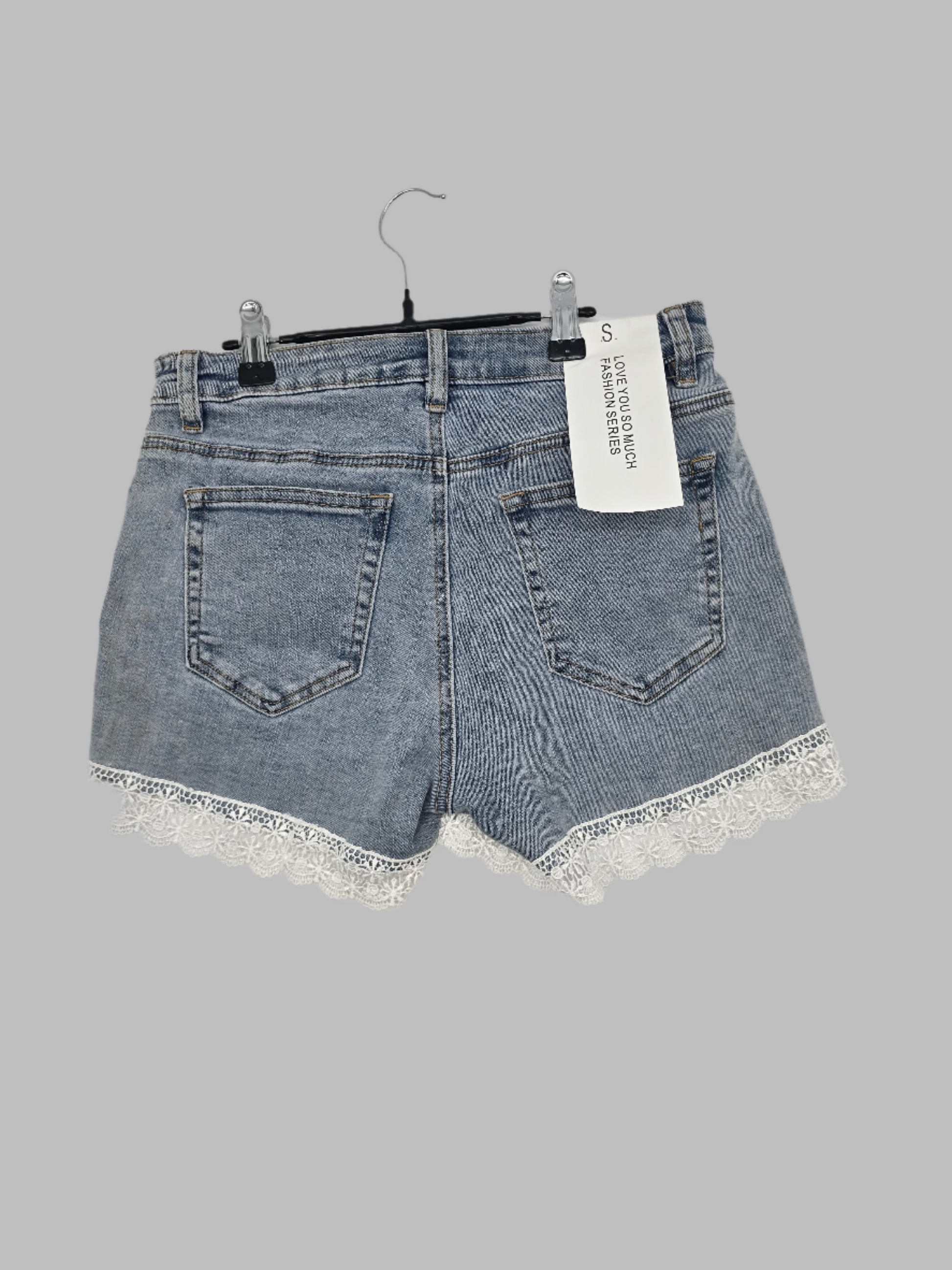 Caro JAX SoftTrace™ Embroidered Hem Shorts